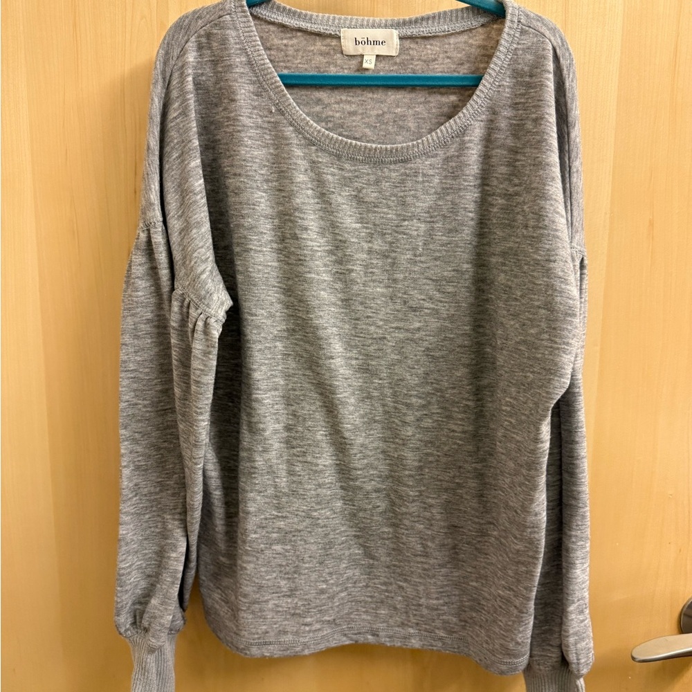 bohme Gray Crewneck Sweater